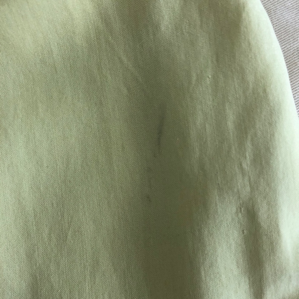 J. Crew Lightweight Silk Pants Light Green Size 14P - Picture 8 of 9